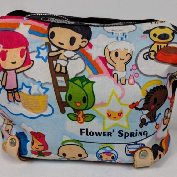 Tokidoki by LeSportSac Mini Bag Bambino Angel Babies Shoulder Bag Y2K - Picture 2 of 9